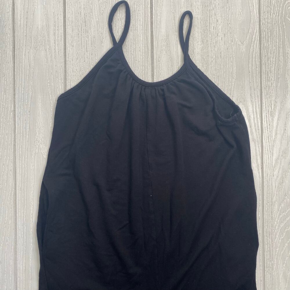 Antistar Black Stretchy Oversized Cropped Jumpsuit Size Small - Picture 9 of 11
